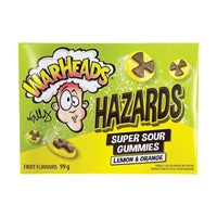 WARHEADS HAZARDS SUPER SOUR GUMMIES 99G