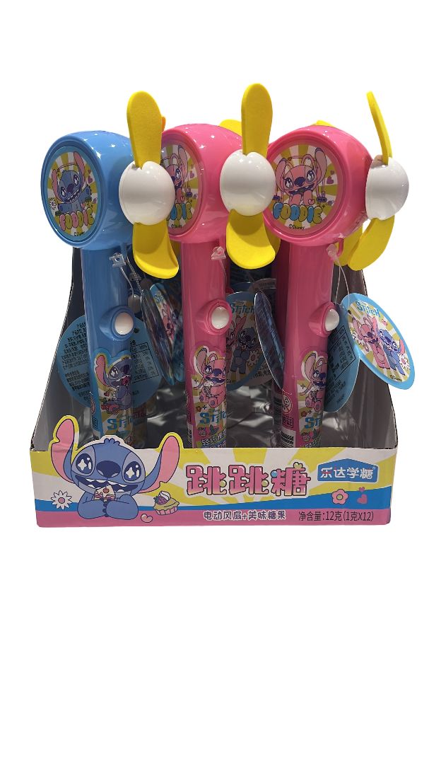 Disney Stitch Fan+candy