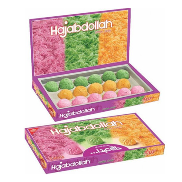 Hajabdol Cotton Candy Mixed Melon, Strawberry, Orange 350g