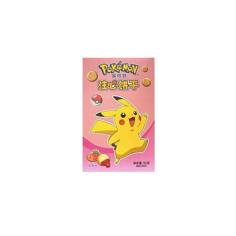 Pikachu Strawberry Filling Biscuit 52g