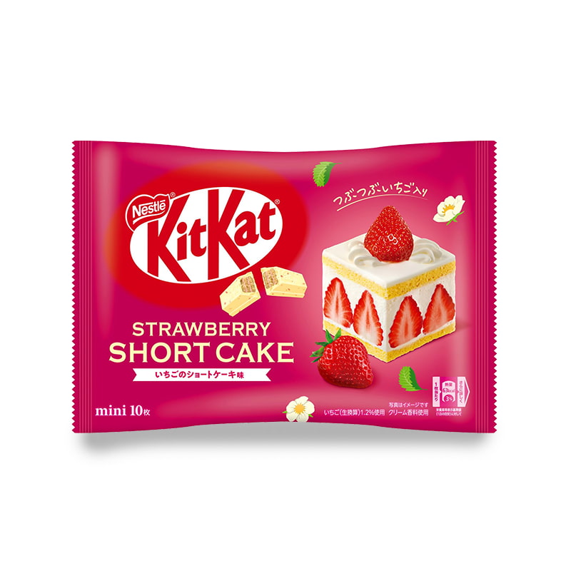 Japanese Kit Kat Strawberry Short Cake Wafer 104g