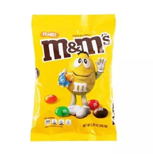 M&M'S Peanut Chocolate 150g Bag