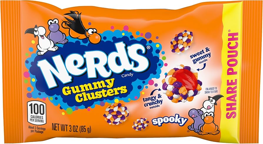 NERDS Gummy Clusters spooky 85g