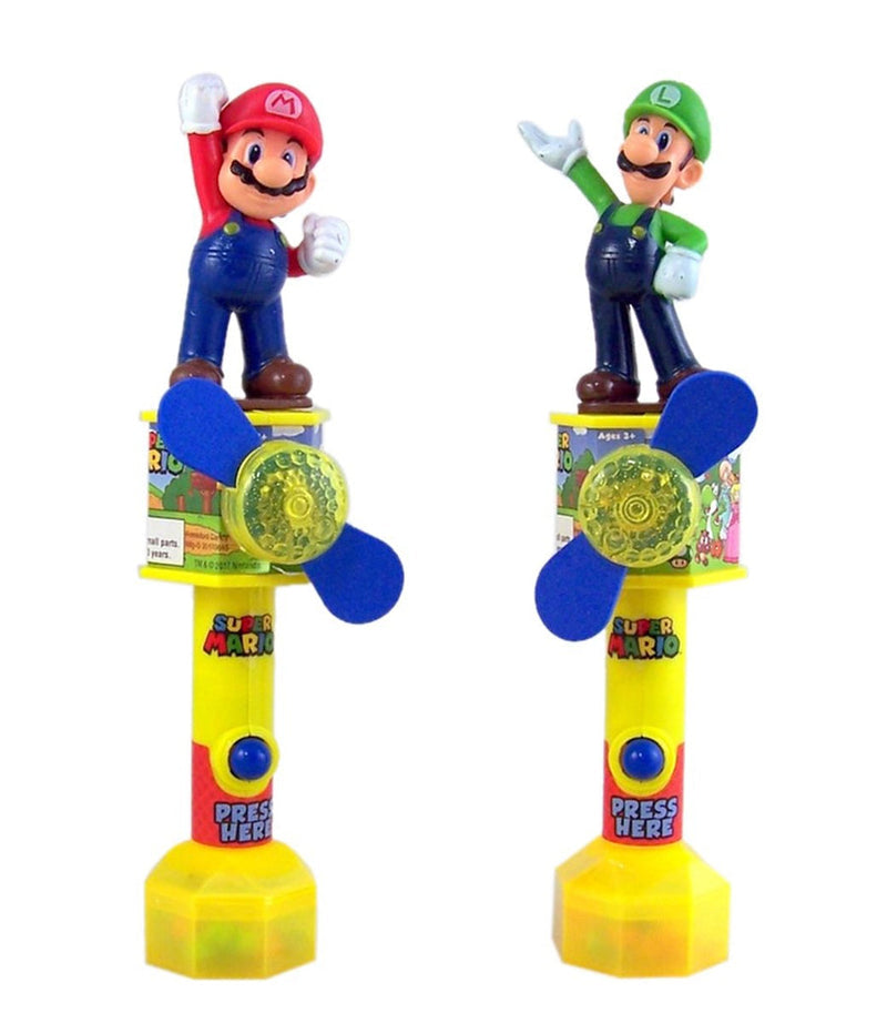 Super Mario fan with candy 10g
