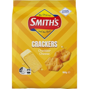 SMITH'S CRACKERS Cheddar Cheese 160g