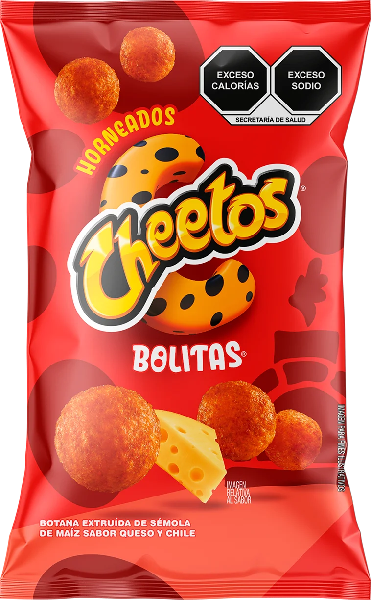 Cheetos, Bolitas, Chile & Cheese 110g
