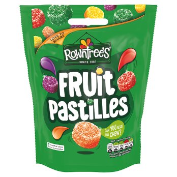 Rowntrees Fruit Pastilles Lollies 130g