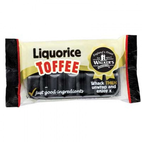Walkers Liquorice Toffee 100g