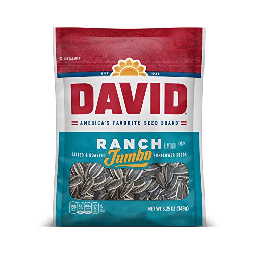 DAVID Aaron Judge Limited Edition, Ranch, Salted & Rosted Jumbo sunflower seeds 149g