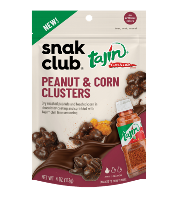 Snak Club Tajin Peanut & Corn Clusters 113g