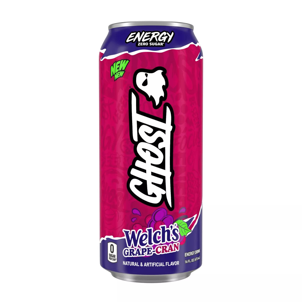 GHOST Energy Drink Welch's Grape-Cran 473ml
