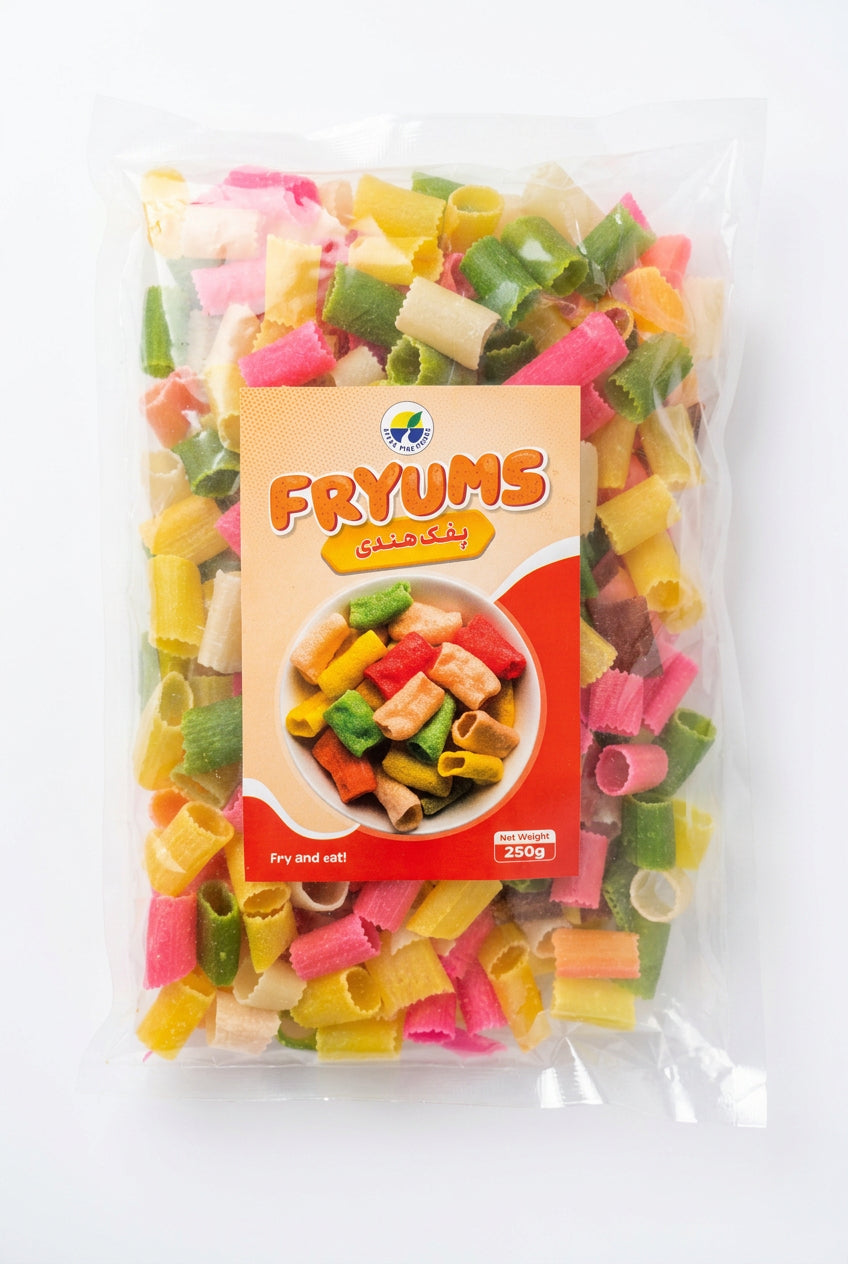 Fryums Colored Pipe Cracker 250g