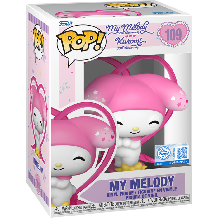 Hello Kitty - My Melody w/Ribbon Pop!