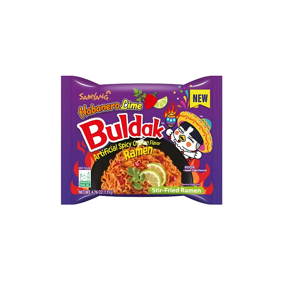 SAMYANG BULDAK HOT CHICKEN habanero lime RAMEN 140G