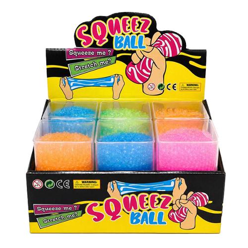 Squeez Ball Spiky Solid Colours