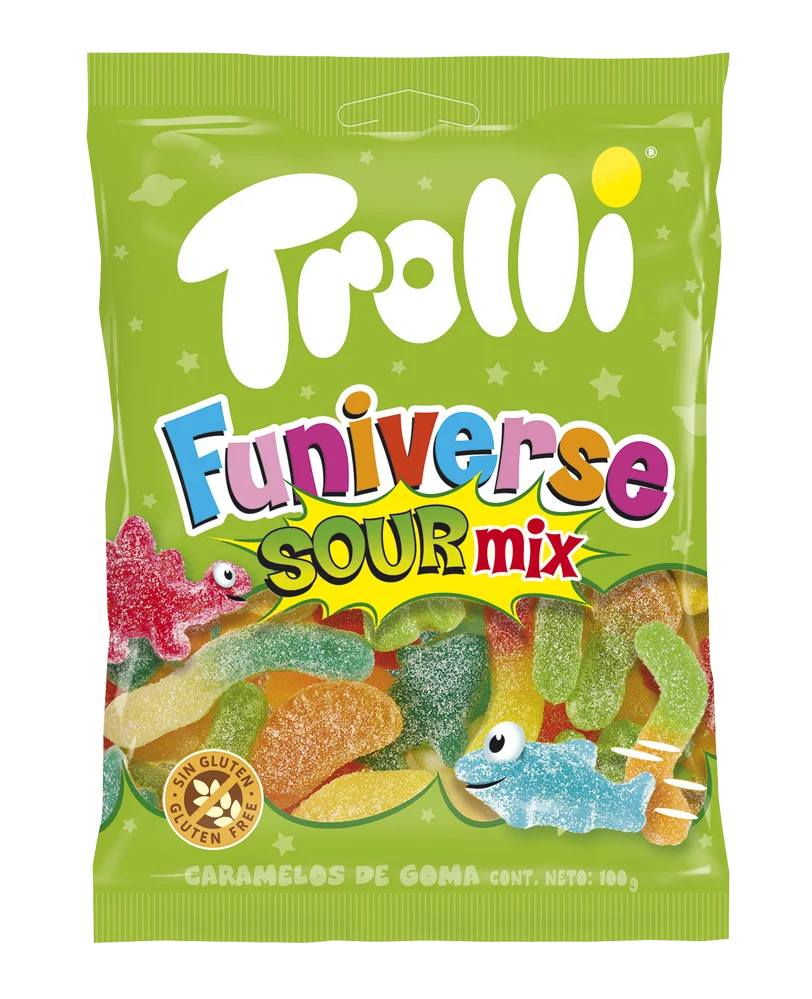 TROLLI Funiverse Sour Mix 100g
