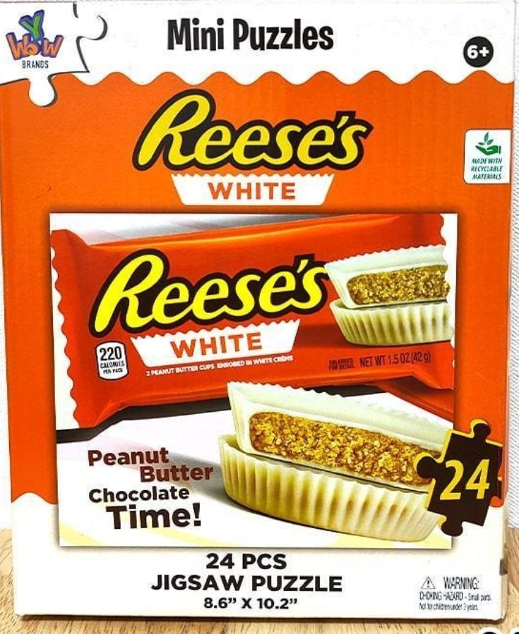 Reeses White 24 Piece Puzzle