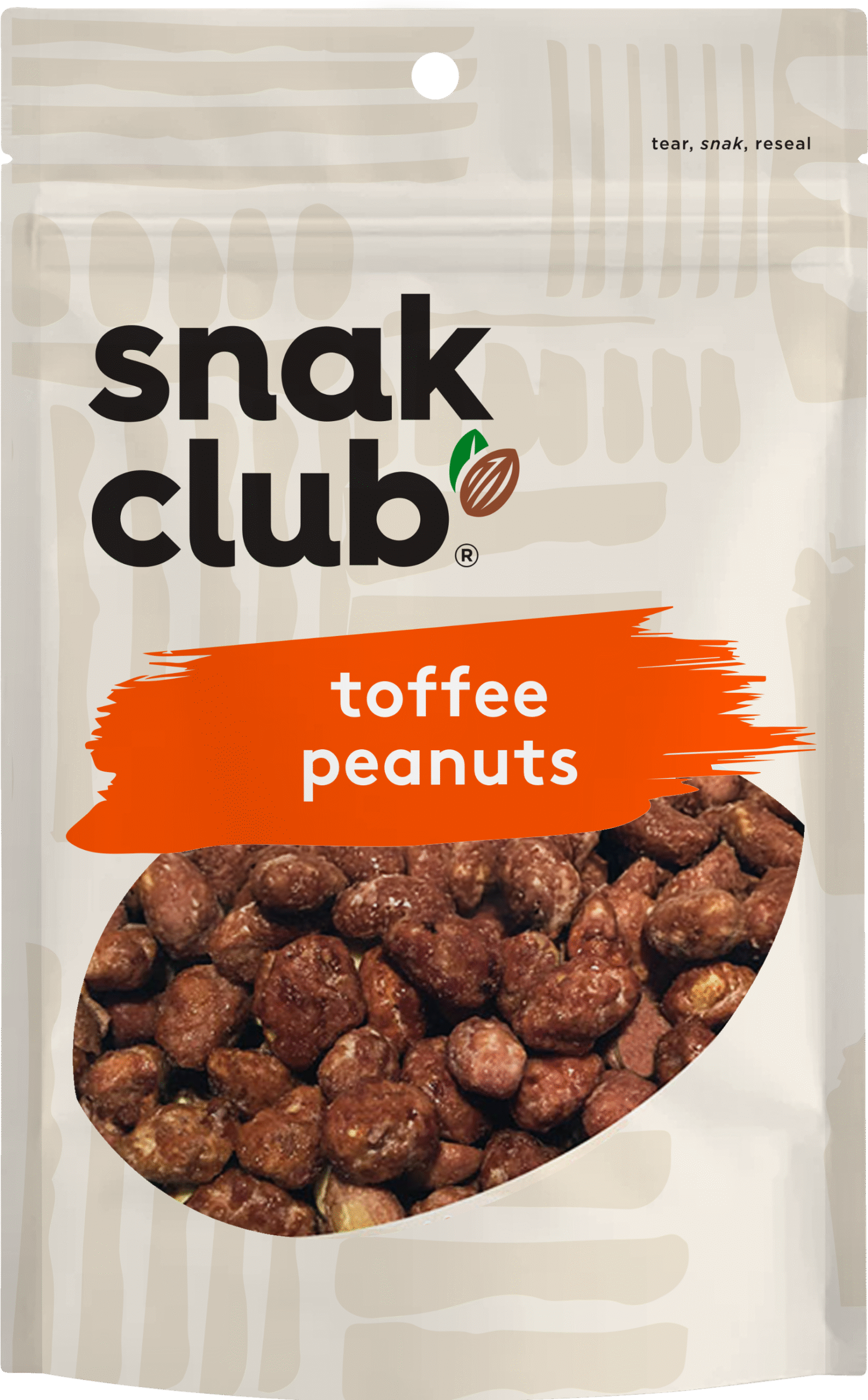 Snak Club Toffee peanuts 213g