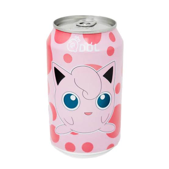 Pokemon Jigglypuff Peach Sparkling Can 330ml