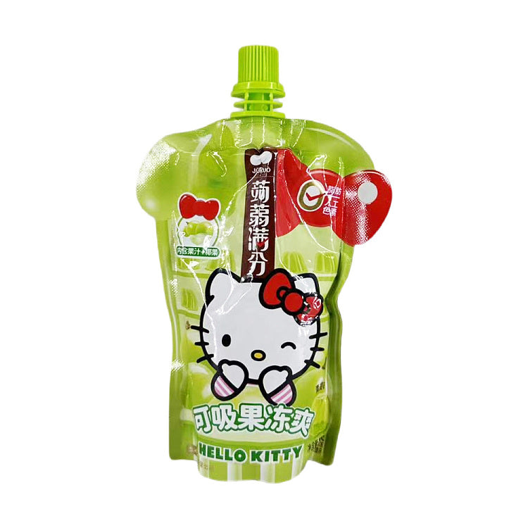 Hello Kitty Konjac Jelly Green Grape Flavour 125g