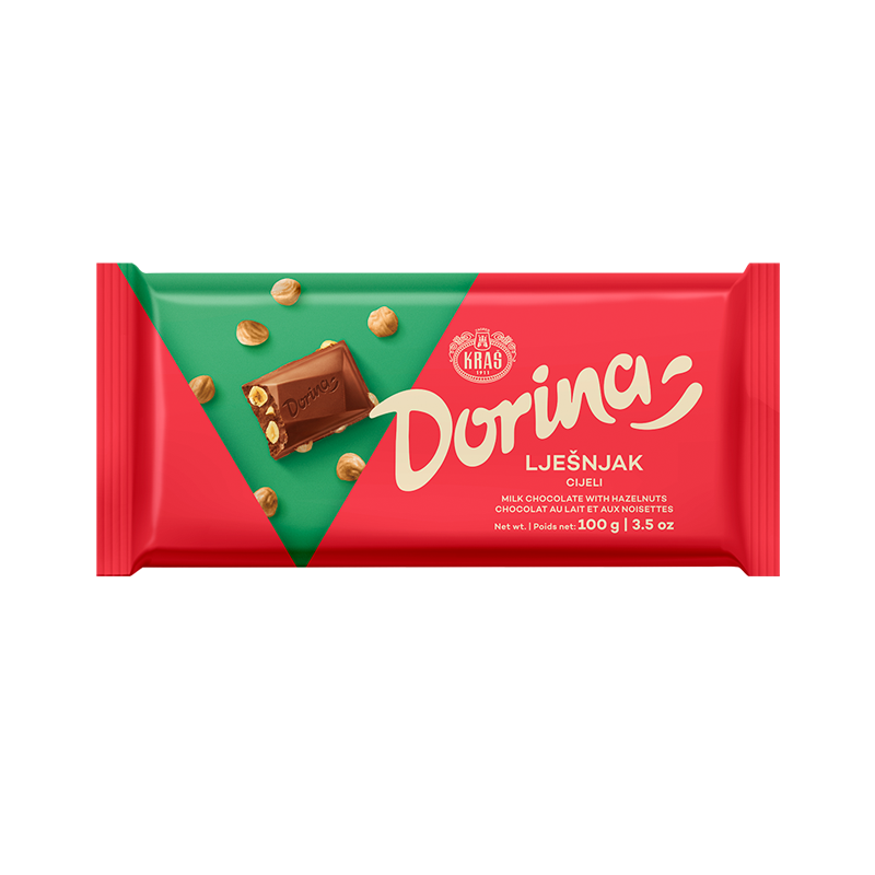 Kras Dorina Hazelnut Chocolate 80g