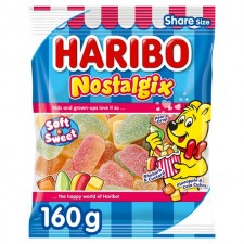 Haribo Nostalgix Sweets Share Bag 160g