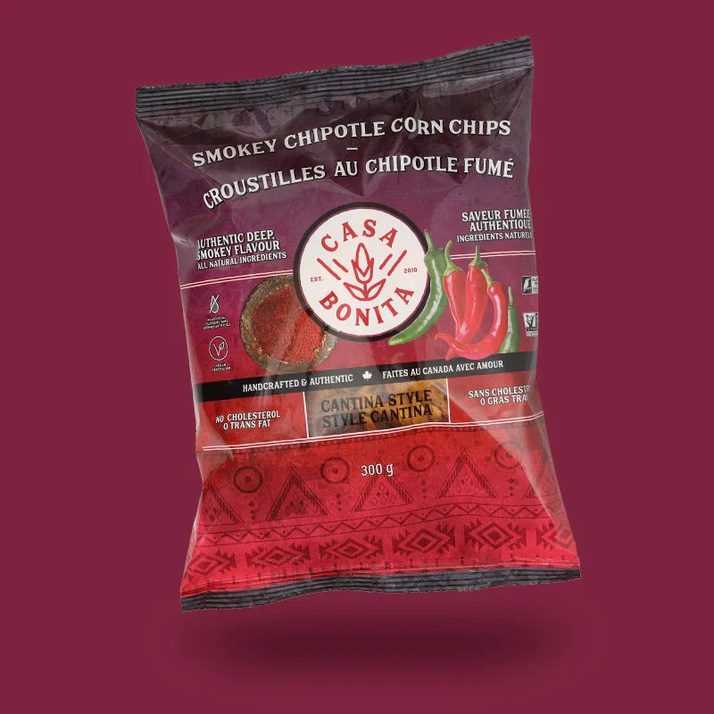 Casa Bonita Smokey Chipotle Chips 300g