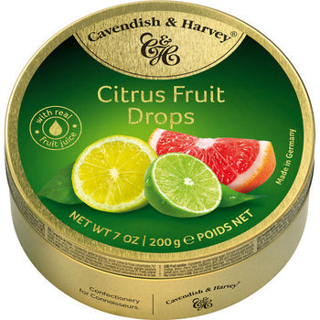 Cavendish & Harvey Citrus Fruit Drops 200g