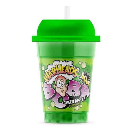 Warheads Boba Sour Green Apple 400ml