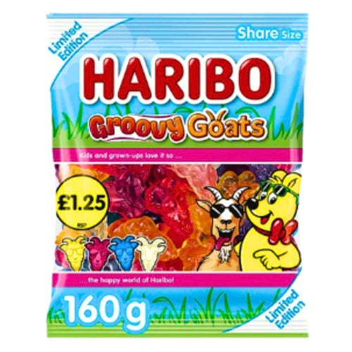 HARIBO Groovy Goats limited Edition 160g