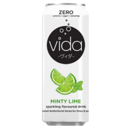 Vida Zero Minty Lime 325ml
