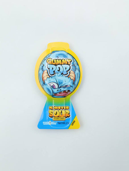 Monster Sour Gummy Pop 23g