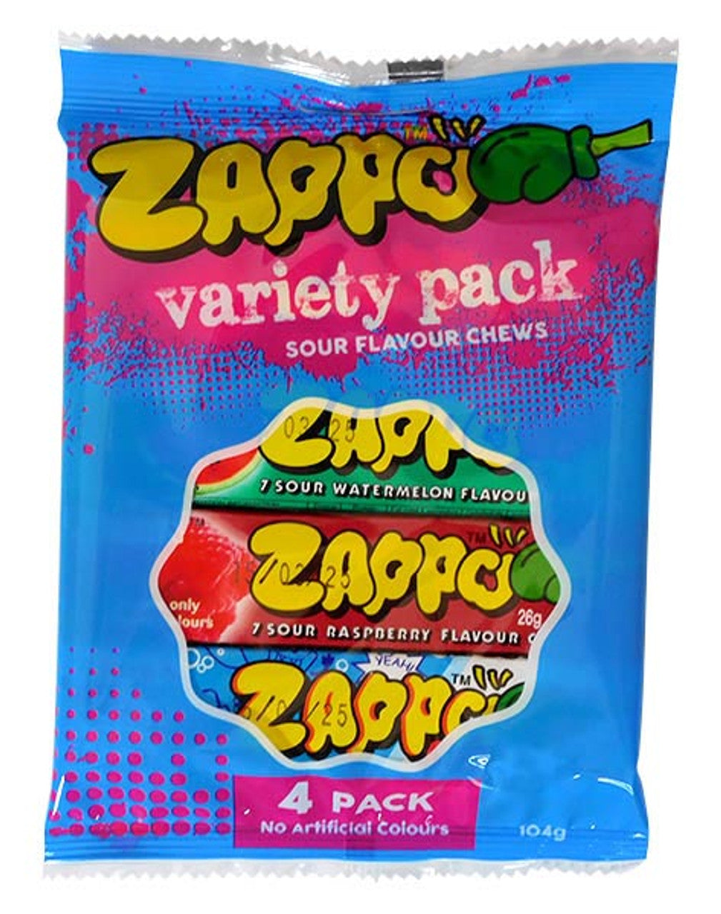 ZAPPO Variety 4 Pack 116g