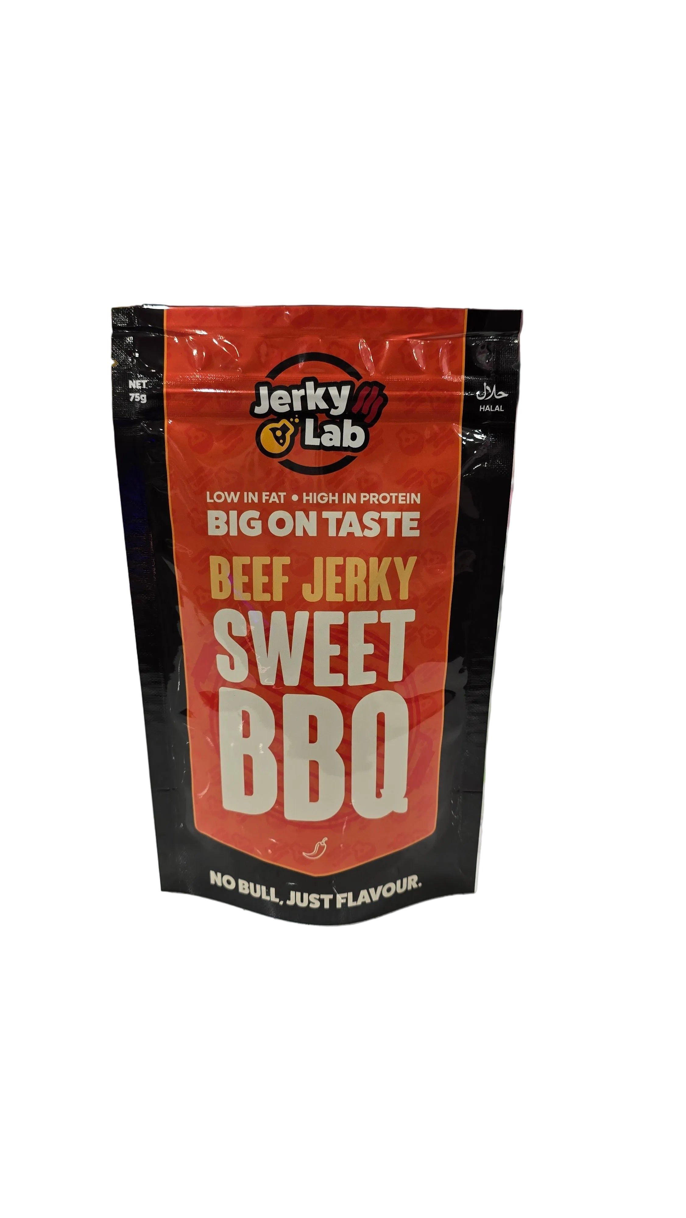 Jerky Lab Halal Beef Jerky Sweet BBQ 75g