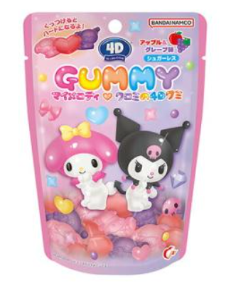 4D Gummy My Melody & Kuromi 60g