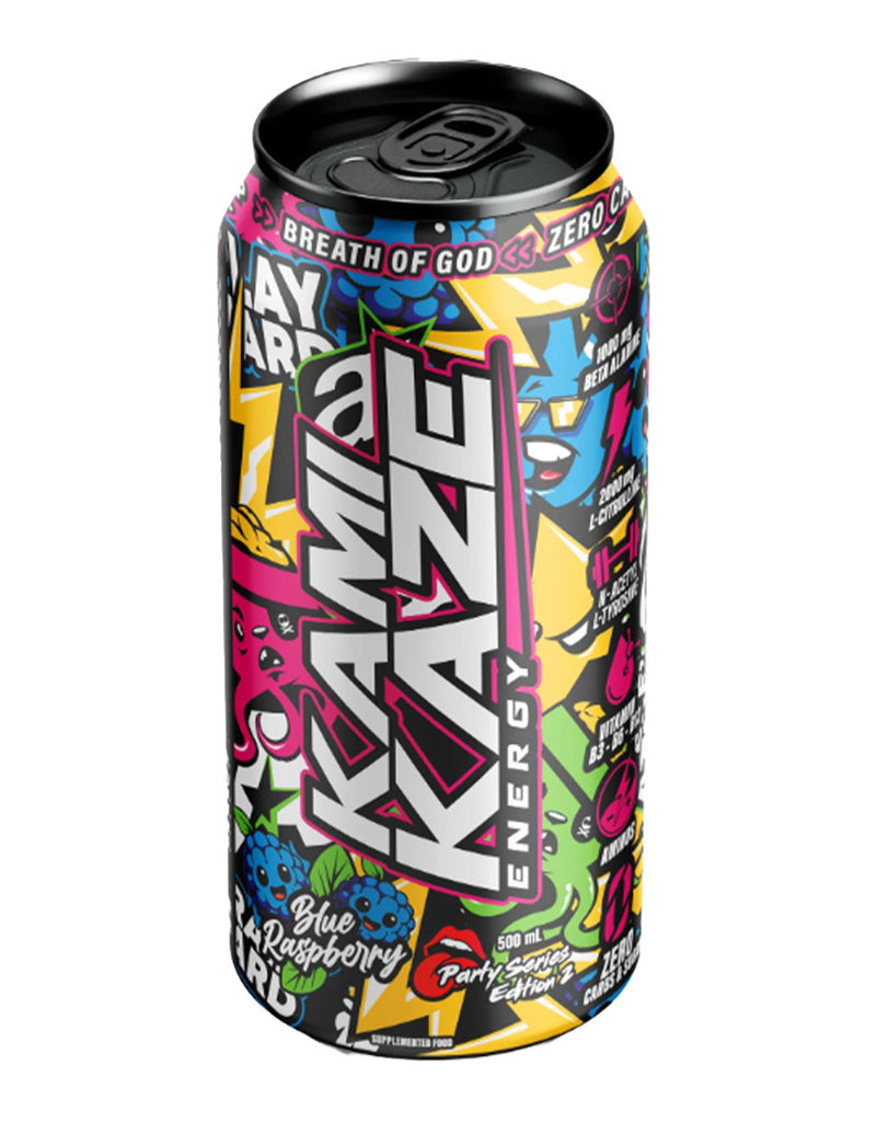 KAMIKAZE BLUE RASPBERRY 500ML