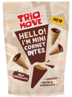 Trio Move milk chocolate 75g