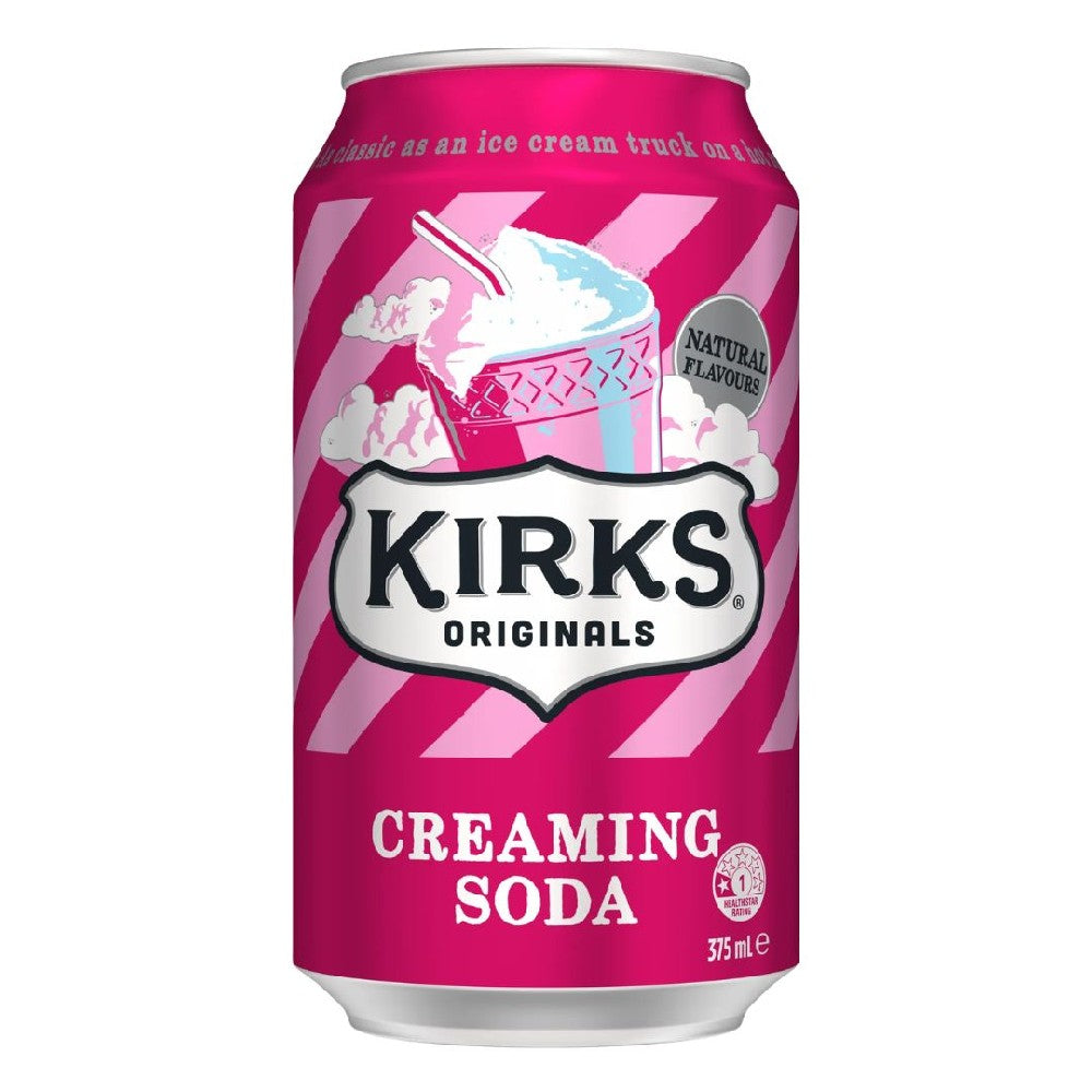 Kirks Creaming Soda zero sugar 375ml