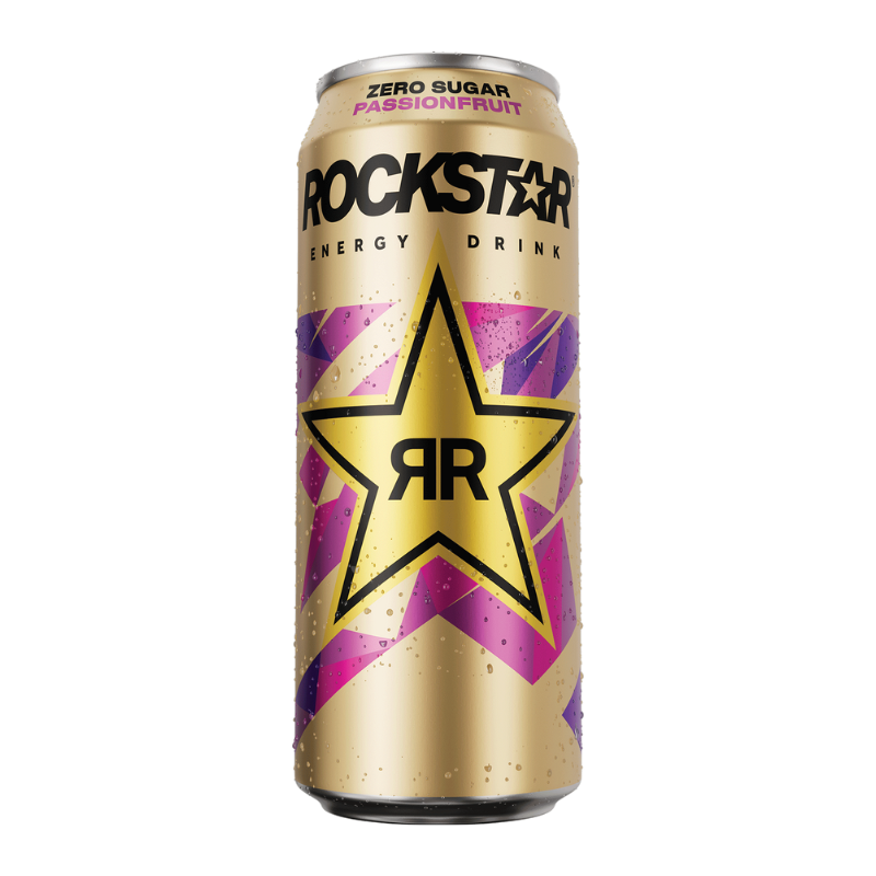 Rockstar Passion Fruit Zero Sugar 500ml
