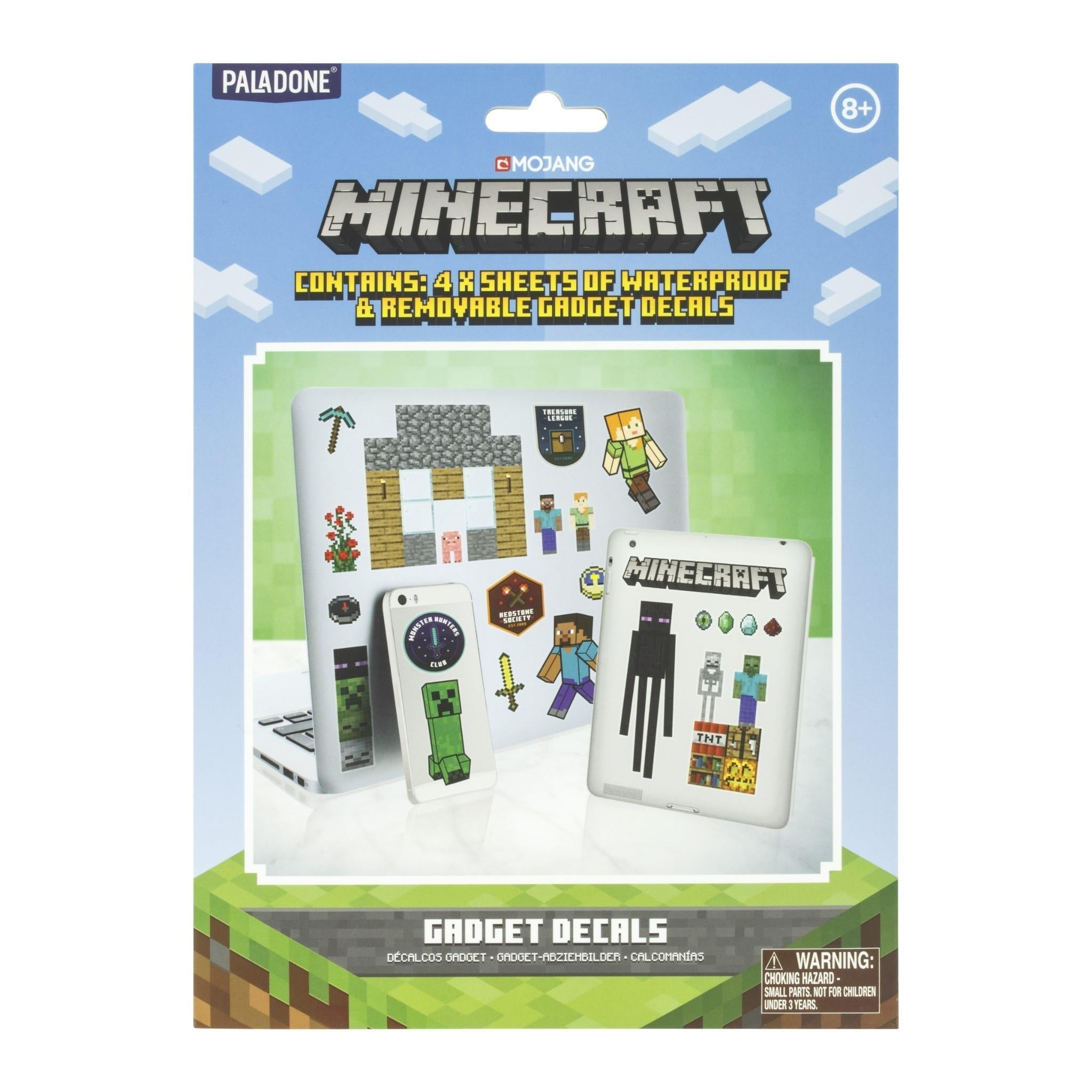MINECRAFT GADGET DECALS