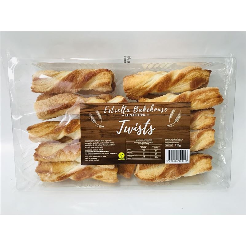 ESTRELLA BAKEHOUSE- LeavesTwists 225g