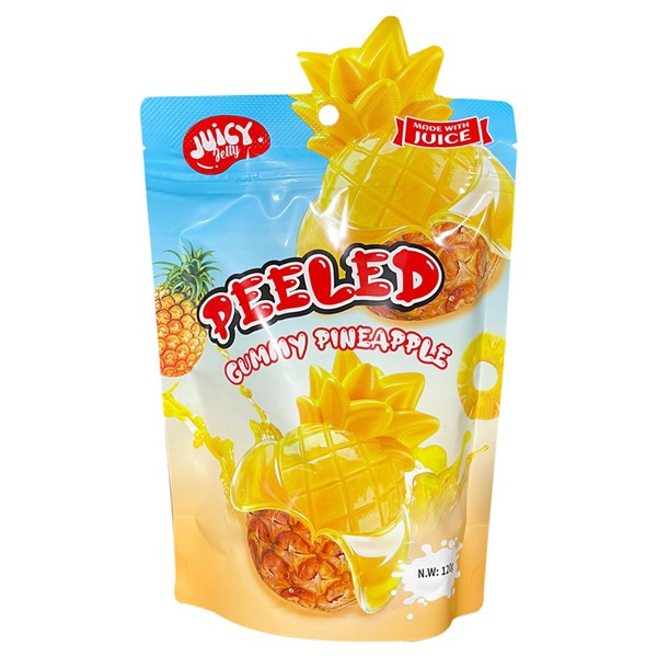 Peeled Pineapple Gummy Candy 120g