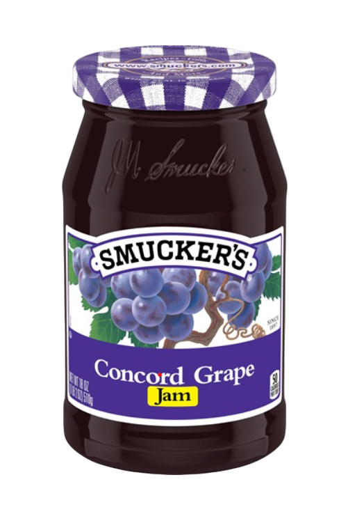 Smucker's Concord Grape Jam 468g