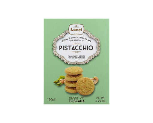 Lenzi Di Prato Limoncello Italian Pistachio Biscuits 150g