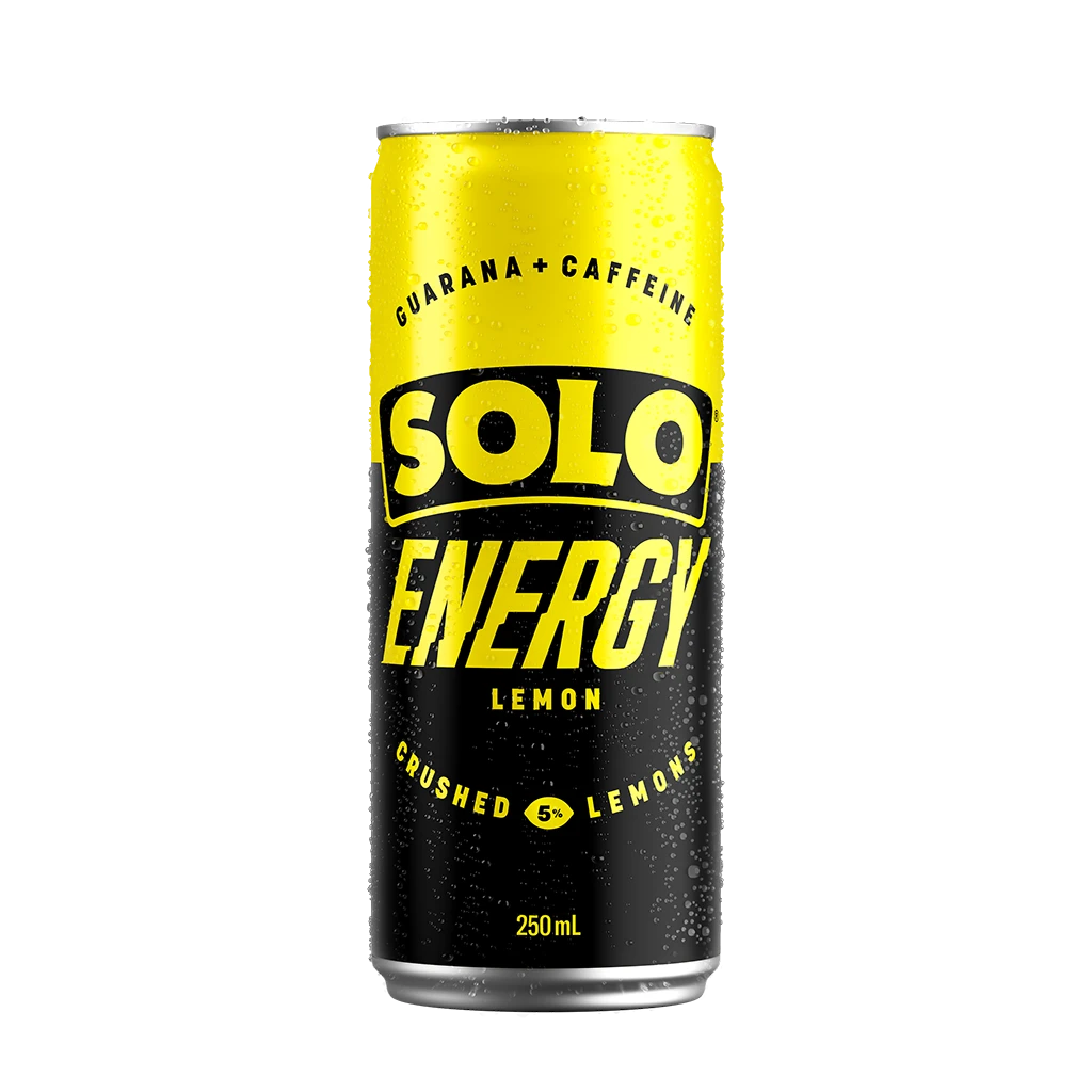 SOLO LEMON ENERGY 250ml
