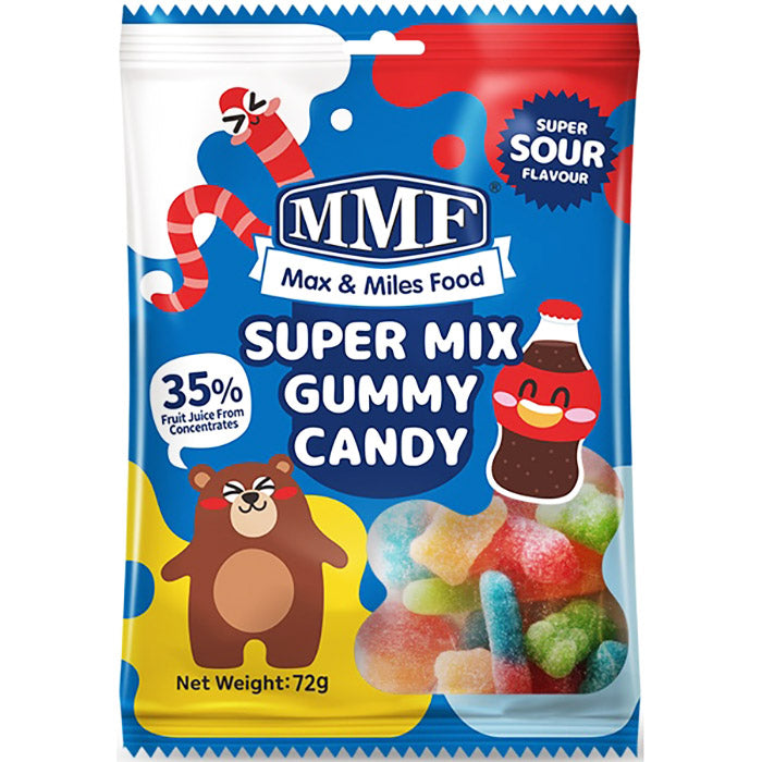 MMF Super Mix Gummy Candy 72g