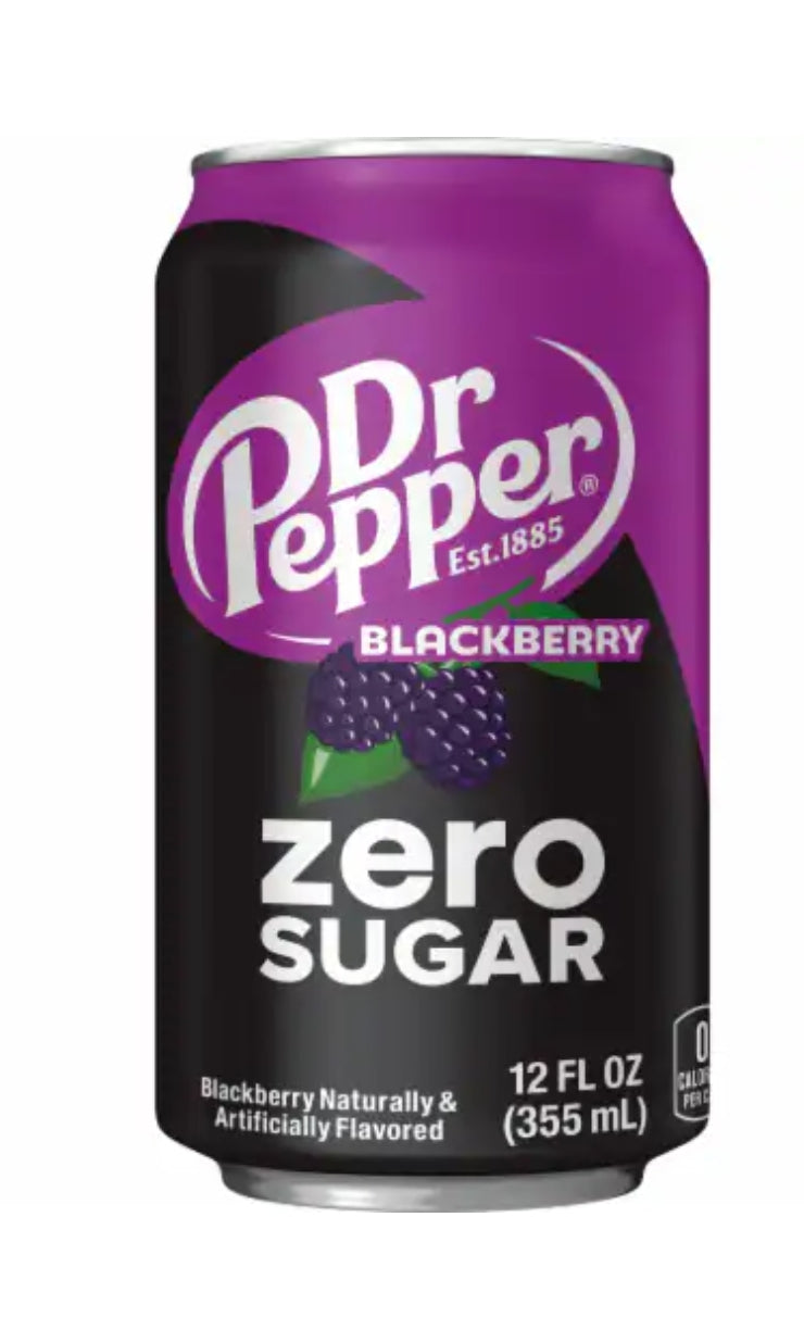 DR PEPPER Blackberry ZERO 330ML