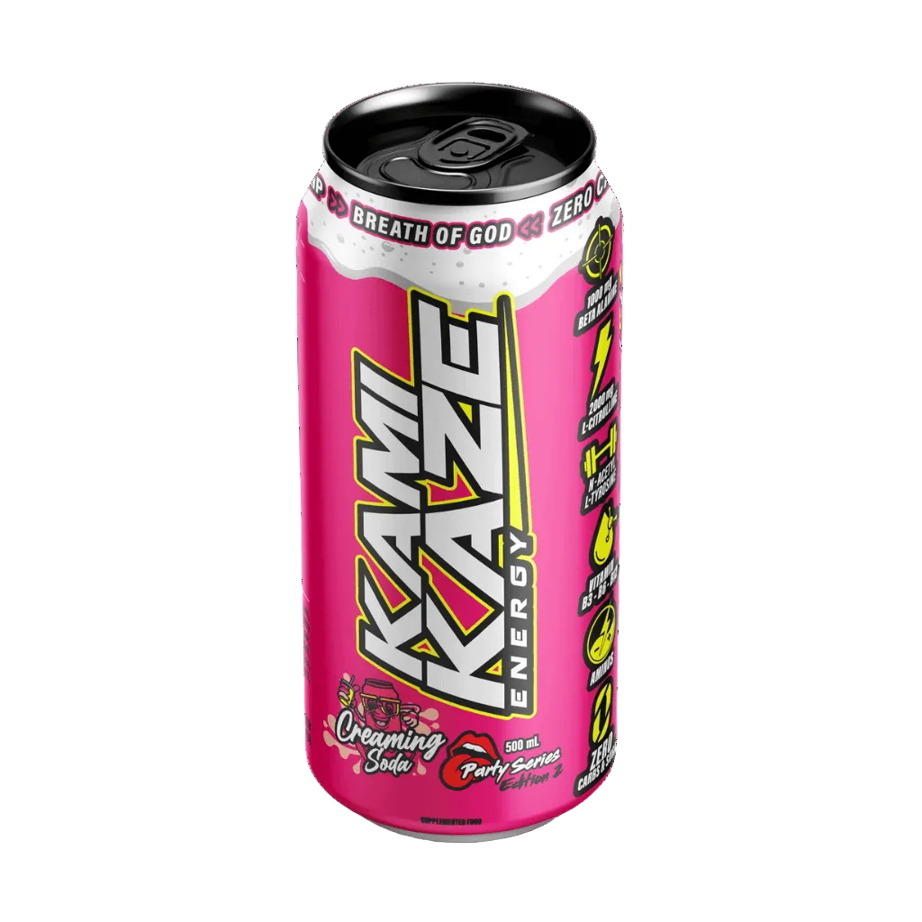 Kamikaze Creamy Soda Energy Drink 500ml