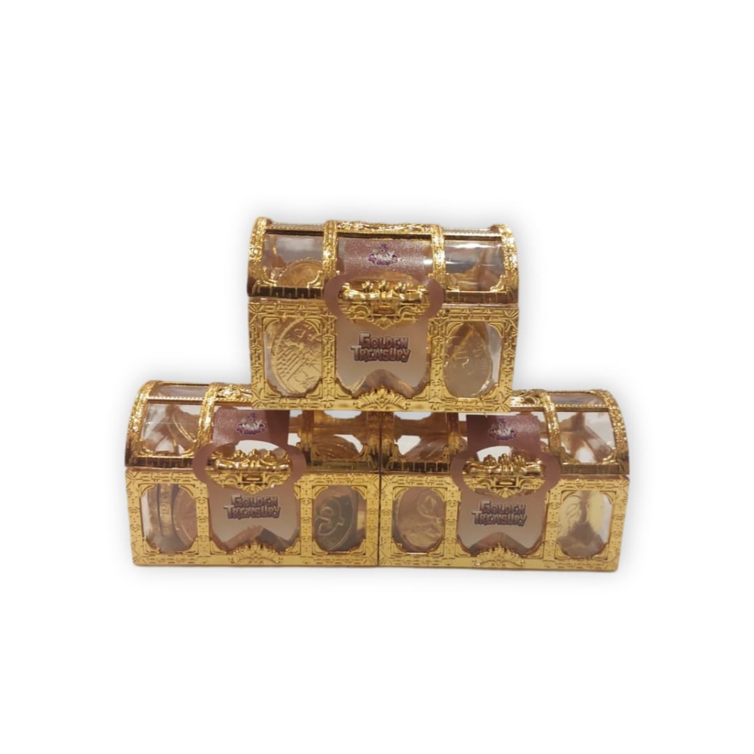 Coin Chocolate Treasure Chest 50g