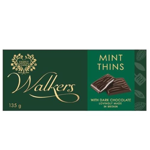 Walkers Mint Thins 135g
